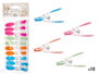 Arte Regal Lot de 10 Pinces en Silicone pour Artisanat 9x24x4cm Multicolore (Set de 24)
