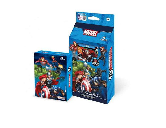 Cicaboom Starter Deck - Jeu de cartes à collectionner Marvel - Âge minimum recommandé : 3 ans