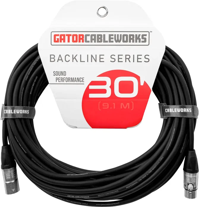 CABLEWORKS Câble Microphone XLR 9 m