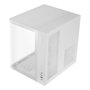 Mars Gaming Boîtier ATX Semi-Tour MC-CURV Blanche - MCCURVW - 4 Ventilateurs FRGB - Panneau Courbe en Verre Trempé - Refroidissement Haute Performance