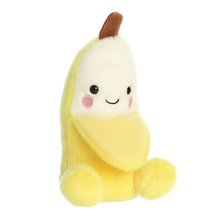 AURORA Peluche Palm Pals Banane 13 cm, Jouet en peluche douce pour enfant, Marqué CE
