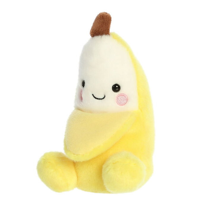 AURORA Peluche Palm Pals Banane 13 cm, Jouet en peluche douce pour enfant, Marqué CE