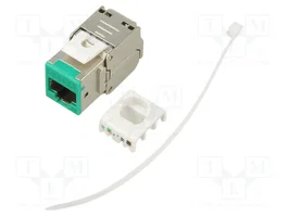 GOOBAY Module RJ45 Keystone Cat 6a Argent