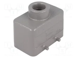 HARTING Boîtier pour connecteurs HDC Han® B dimension 10B, entrée par le haut M20