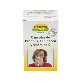 Granovita Propolis Complex 75 capsules | Complément alimentaire propolis, échinacée, vitamine C