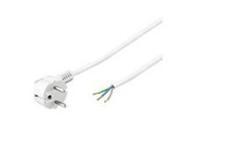 MicroConnect Cordon d'alimentation 5m Schuko/Ouvert