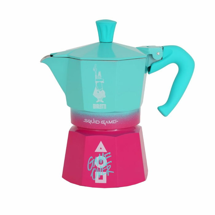 Bialetti Cafetière Italienne Bleu Rose 3 Tasses