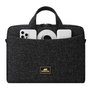 Rivacase 7921 Anvik Sac pour ordinateur portable 14 pouces - Noir