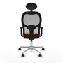Piqueras y Crespo Chaise de Bureau 1D086N1 Orange