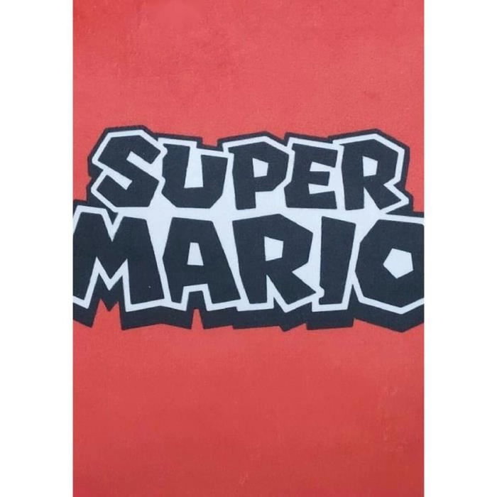 Mario Bros Coussin 3D Visage Mario en Microfibre