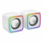 Haut-parleurs de PC Mars Gaming MSCUBEW Blanc