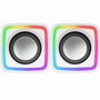 Haut-parleurs de PC Mars Gaming MSCUBEW Blanc