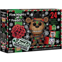 FUNKO - Calendrier de l'Avent Five Nights at Freddy's avec 24 Figurines Pop! - Référence Calendario adviento