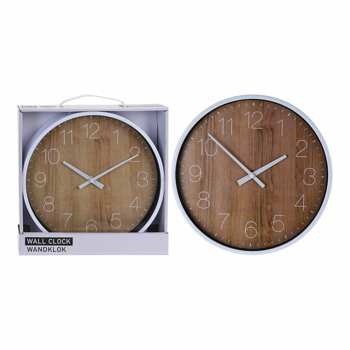 Horloge Murale Segnale Bois Ø 25 cm Horloge Murale Segnale Bois Ø 25 cm