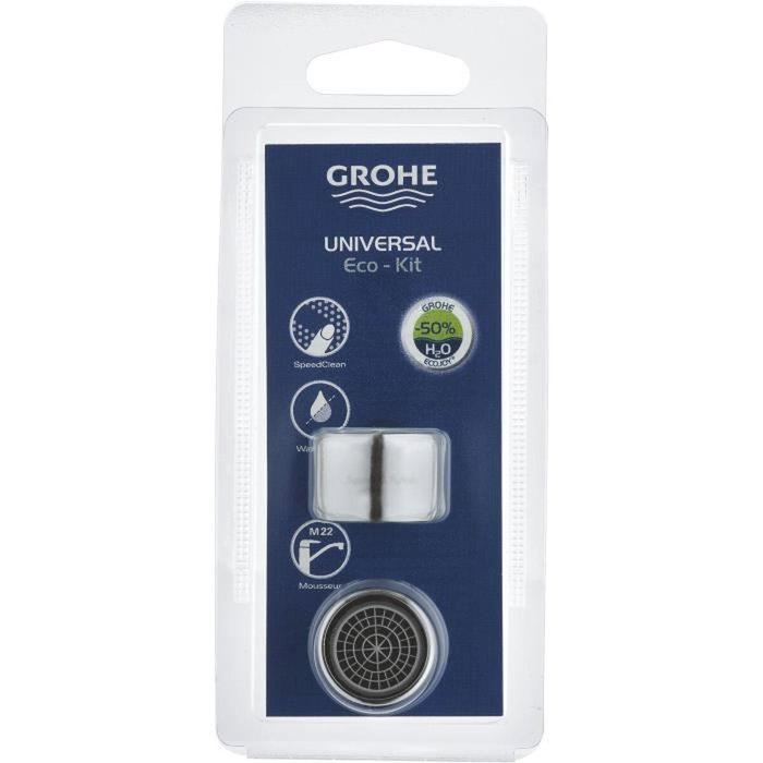 Grohe Mousseur économie d'eau SpeedClean Pack de 2 - 40527000