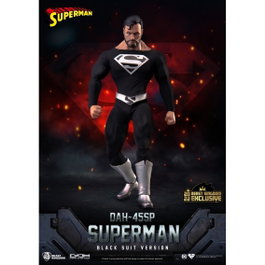 Beast Kingdom Superman Dynamic8H Traje Negro Especial