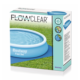 Bestway 58002 Protège-sol pour piscine 396x396 cm Jardin Bestway