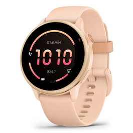 Garmin Vivoactive 6 Amoled 8 GB Rose Montre Connectée Sport GPS Cardiaque Autonomie