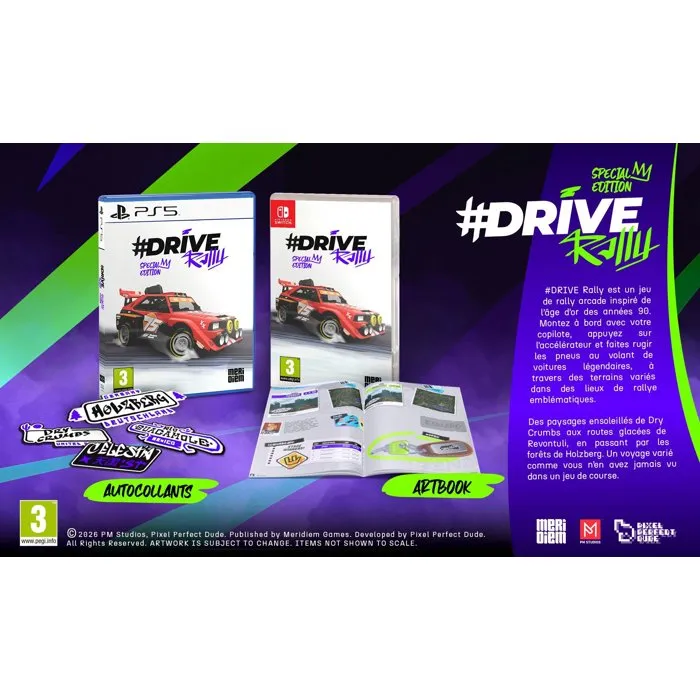 Microids #DRIVE Rally - Special Edition - Jeu vidéo de rallye rétro pour Nintendo Switch