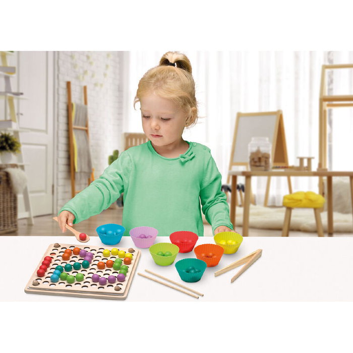 Cayro Jeu Bead & Clip Montessori
