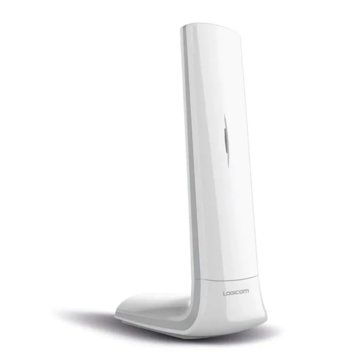 Logicom Luxia 150 Solo - Téléphone sans fil DECT sans répondeur, écran rétroéclairé, portée 300 m, blanc gris Logicom Luxia 150 Solo - Téléphone sans fil DECT sans répondeur, écran rétroéclairé, portée 300 m, blanc gris