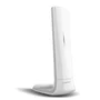 Logicom Luxia 150 Solo - Téléphone sans fil DECT sans répondeur, écran rétroéclairé, portée 300 m, blanc gris