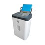 HP ONESHRED Auto 200cc 28 L Déchiqueteuse de Papier, Blanc et Gris