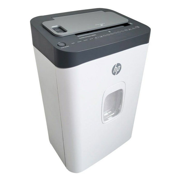 HP ONESHRED Auto 200cc 28 L Déchiqueteuse de Papier, Blanc et Gris