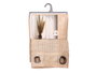 GIFTDECOR Cortina Beige Relieve Marron