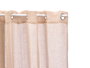GIFTDECOR Cortina Beige Relieve Marron