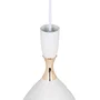 Lampe Suspendue Métal Lia SKD-P127-G, Design Unique, Douille E27, Cable Réglable
