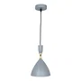 Lampe Suspendue Métal Lia SKD-P127-G, Design Unique, Douille E27, Cable Réglable