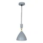 Lampe Suspendue Métal Lia SKD-P127-G, Design Unique, Douille E27, Cable Réglable