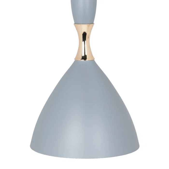 Lampe Suspendue Métal Lia SKD-P127-G, Design Unique, Douille E27, Cable Réglable