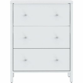 IPSARION Meuble sous lavabo Blanc avec 3 tiroirs