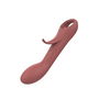Vibration de Stimulation Double Nude Marron