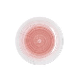 Quid Plato Postre Velvet Cerámica Rosa 19 cm