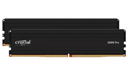 Crucial DDR5 Pro 32 Go (2x 16 Go) - Kit de mémoire RAM DDR5 6000 MHz UDIMM - Compatible Intel XMP 3.0 et AMD EXPO