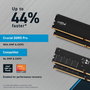 Crucial DDR5 Pro 32 Go (2x 16 Go) - Kit de mémoire RAM DDR5 6000 MHz UDIMM - Compatible Intel XMP 3.0 et AMD EXPO