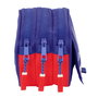 Trousse Fourre-Tout Triple Atlético Madrid Bleu Blanc Rouge 21,5 x 10 x 8 cm