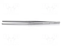 KNIPEX Pince à épiler droite 300 mm à bec arrondi