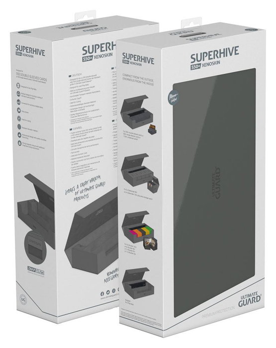 Ultimate Guard Superhive 550+ Xenoskin - Gris