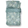 Today Parure de lit motif floral bleu 240 x 220 cm