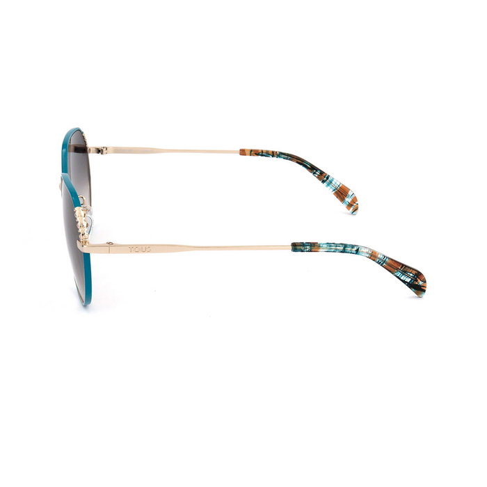 Tous STO454 0492 Lunettes de soleil femme monture métallique géométrique verres UV400 catégorie 3 55-19-135 mm
