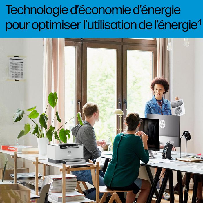 HP Imprimante LaserJet M207dw Noir et Blanc, 28 ppm, Wi-Fi, Impression Recto-Verso Automatique, Compacte