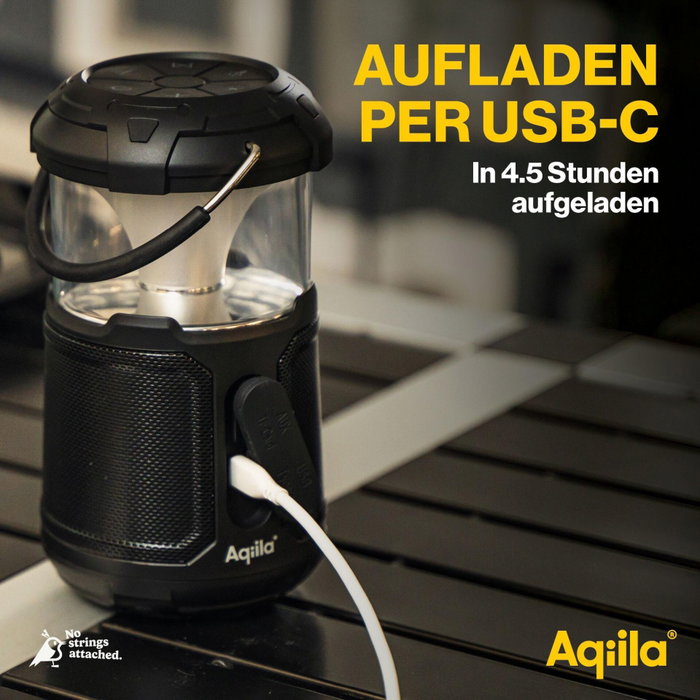 Aqiila Soundbird B10 Haut-parleur Bluetooth, Lampe RGB et Powerbank