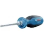 Bosch Professional - Tournevis plat 4,5x100 mm - Tige métallique traversante, embout de frappe, manche Softgrip ergonomique