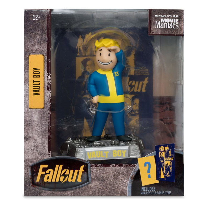 Fallout figurine Movie Maniacs Vault Boy Version 3 14 cm Fallout figurine Movie Maniacs Vault Boy Version 3 14 cm