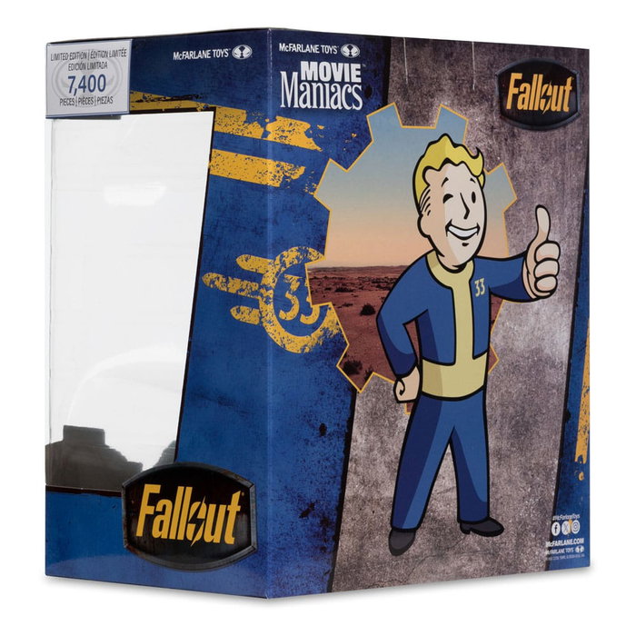Fallout figurine Movie Maniacs Vault Boy Version 3 14 cm Fallout figurine Movie Maniacs Vault Boy Version 3 14 cm