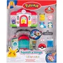 Jazwares Coffret de jeu Pokémon Squishmallows Squish-a-longs - Centre Pokémon